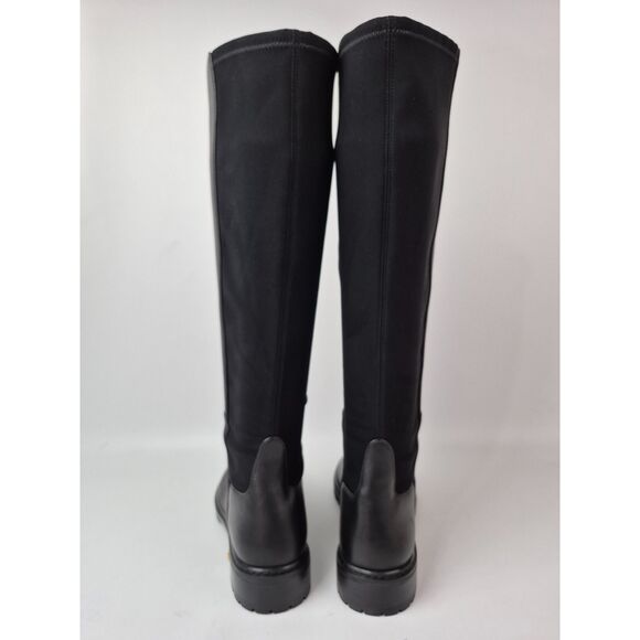 Stuart Weitzman Women's Black City Knee-High Leather Boots Size 8 B SJ198 - Picture 5 of 7
